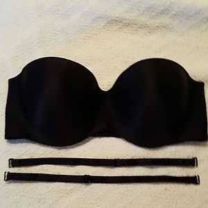 Black Maidenform strapless bra